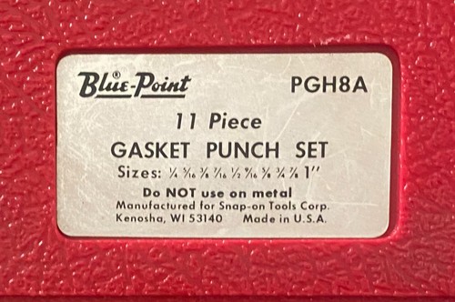 Snap-On Blue-Point Gasket Punch Set PGH8A - Bild 3 von 3