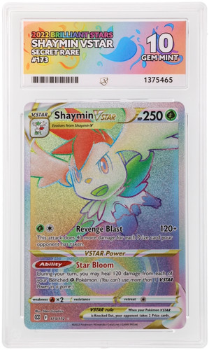 Shaymin VSTAR graded ACE 10 for sale on eBay