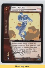 2004 VS System Marvel Origins 1st Edition Avalanche #MOR-076 READ q0l