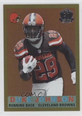 2015 Topps 60th Anniversary Road to Victory Gold /150 Duke Johnson Rookie RC 0h1