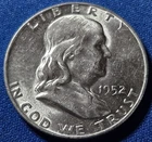 A 1952 D Franklin Half Dollar BU Nice Coin!