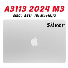 13.6" for Macbook Air A3113 2024 M3 EMC 8611 LCD Screen Display Assembly Silver 