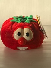 Veggie Tales Bob Tomato Bean Bag Plush Stuffed Toy Big Ideas 1998 Lyrick
