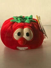 Veggie Tales Bob Tomato Bean Bag Plush Stuffed Toy Big Ideas 1998 Lyrick 