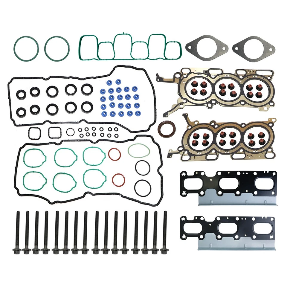 New Full Gasket Set Head Bolts For 2011-19 Ford Edge Explorer Flex Taurus 3.5L - Image 4 of 4