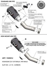 LEOVINCE SLIP-ON LV-10 CARBON KAWASAKI ZX-10R/RR NINJA 16-
