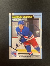 Alexis Lafreniere - 2020-21 O-Pee-Chee Hockey Marquee Rookies #650 Blue Rangers