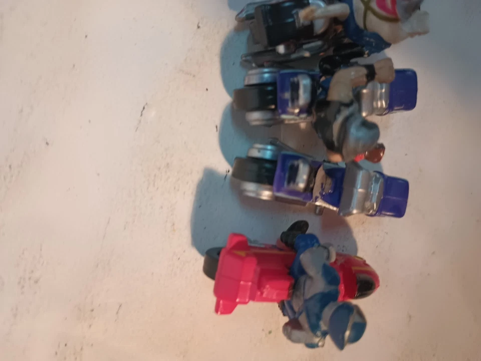 Biker Mice From Mars Micro Machines Galoob 1993 Set Of Three &2 Extra Moto Bikes - Image 4 of 4