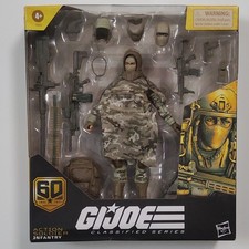 Hasbro G.I. Joe Classified Series Action Soldier Infantry 60th Anniversary Boxed