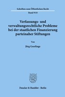 JöRg Geerlings | Verfassungs- Und Verwaltungsrechtliche Probleme Bei Der...