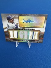 2024 Topps Triple Threads Triple Threads Autograph Relics Ryne Sandberg 31/36
