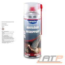 400ml PRESTO ROSTLÖSER ROSTENTFERNER KRIECHÖL ROSTUMWANDLER SPRAYDOSE MOS2