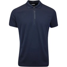 J. LINDEBERG NERO REGUALR FIT POLO MEN'S MEDIUM NAVY GOLF NEW NWT