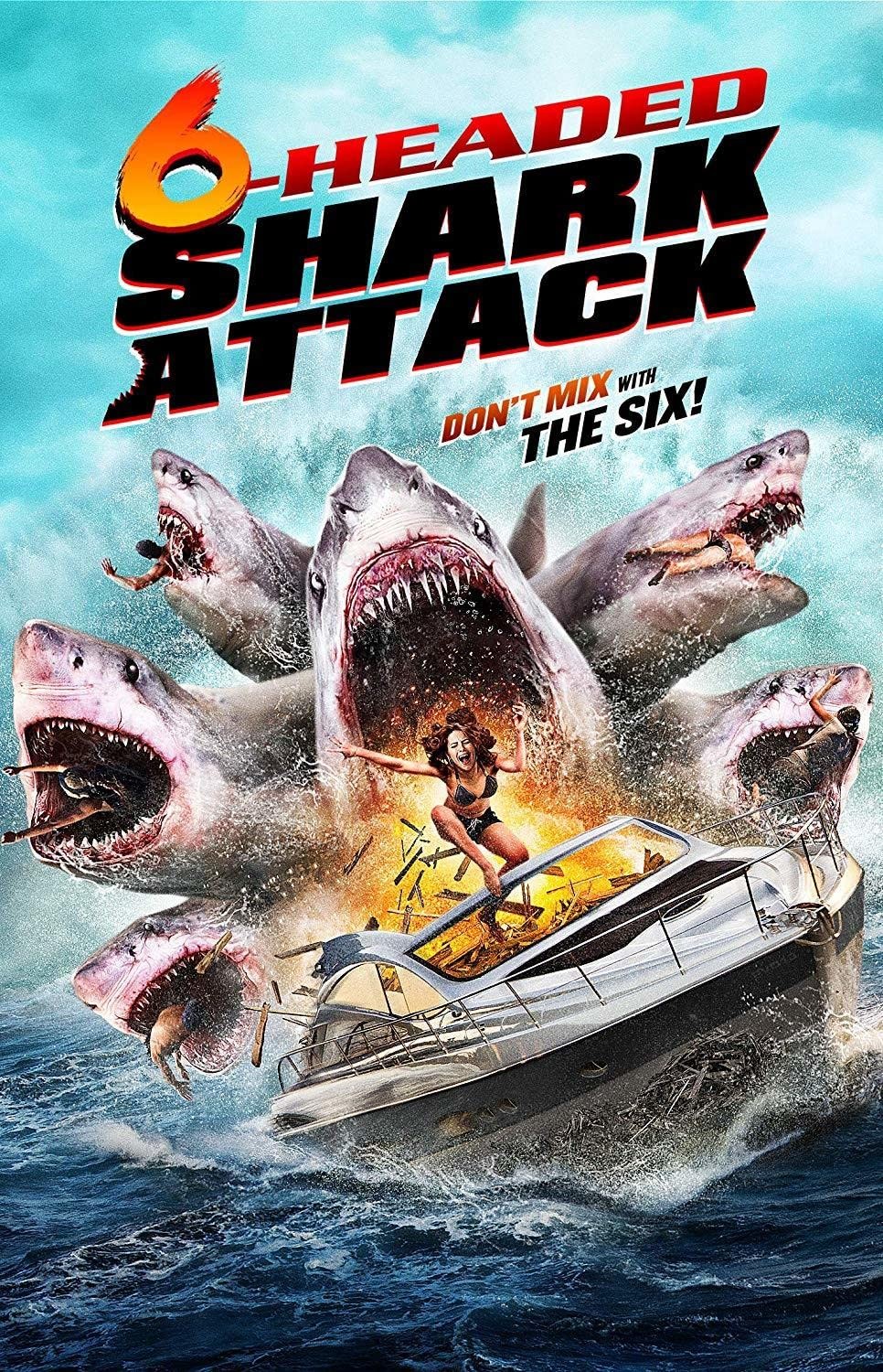 6-Headed Shark Attack (DVD) Brandon Auret Cord Newman
