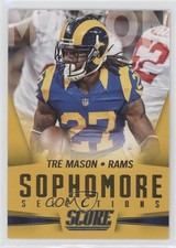2015 Score Sophomore Selections Gold Tre Mason #9 09wc