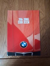 BMW 3 Series E21 Brochure 1980 - 316 318i 320 323I