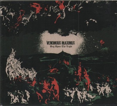 Venomous Maximus Beg Upon The Light CD Europa Napalm 2013 CD Leichte Knickspur