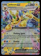 pokemon card jolteon ex Jolteon ex Pokemon Mega Powers Collection Promo Full Art #28a PSA 9