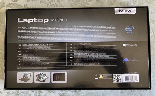 iView MAGNUS III 4G LTE, 10.1" Detachable Laptop, 4GB/64GB Windows 10 - Picture 2 of 7