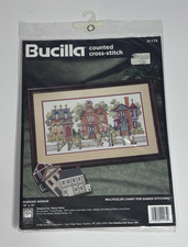 Bucilla Diamond Avenue Counted Cross Stitch Kit 41175 NEW
