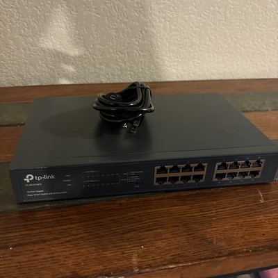 TP-Link TL-SG1016PE 16-Port Gigabit Easy Smart Switch with 8-Port PoE+