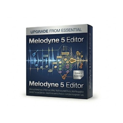 Melodyne 5 Editor Upgrade from Essential for Advanced Audio Editing Software