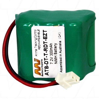 MI Battery Experts ATB-DT-T-RDT-EZT 7.2V 300mAh 2.16Wh Battery
