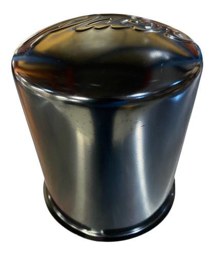 PACER X-LONG 6.5" TALL 5.125" DIA BORE WHEEL BLACK CENTER CAP PUSH THRU 139HM-BK