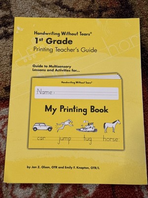 Handwriting Without Tears 1st Grade Printing Teacher's Guide - Paperback - New