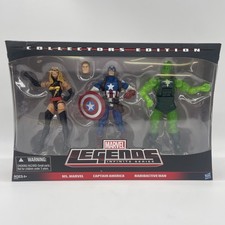 Marvel Legends 3-Pack Box Set Ms. Marvel Captain America Radioactive Man New  2