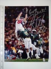 Autographed Photo Jake Ballard, OSU 2010 Rose Bowl Game vs. Oregon Ducks
