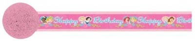 Disney Princess Sparkle & Shine Kids Birthday Party Decoration Crepe Streamer