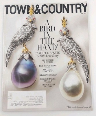 TOWN & COUNTRY Magazine ''A Bird In The Hand'' May 2023