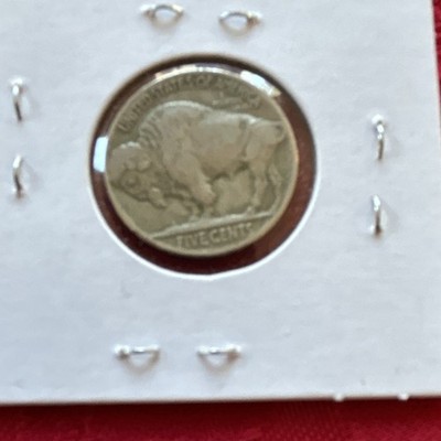 Buffalo Nickel 1937 5C Circulated 75% Copper 25% Nickel US Coin