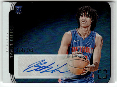 2024-25 Panini Photogenic NBA No. RA-KLI Bobi Klintman Rookie Auto 14/149