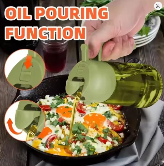 470ML Light-Blocking Dark Oil Sprayer for Cooking 2 in 1 Olive Oil Dispenser Bot
Opens in a new wind