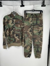 Air Jordan Nike Camo Camouflage Matching Sweat Set Hoodie Pants Youth Boys XL