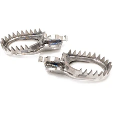 Turner Performance Products Titanium Footpegs - Titanium Silver, Pro 017