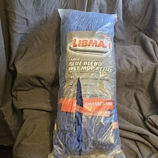 Libman 968 Large Commercial Premium Blue Blend Wet Mop Refill