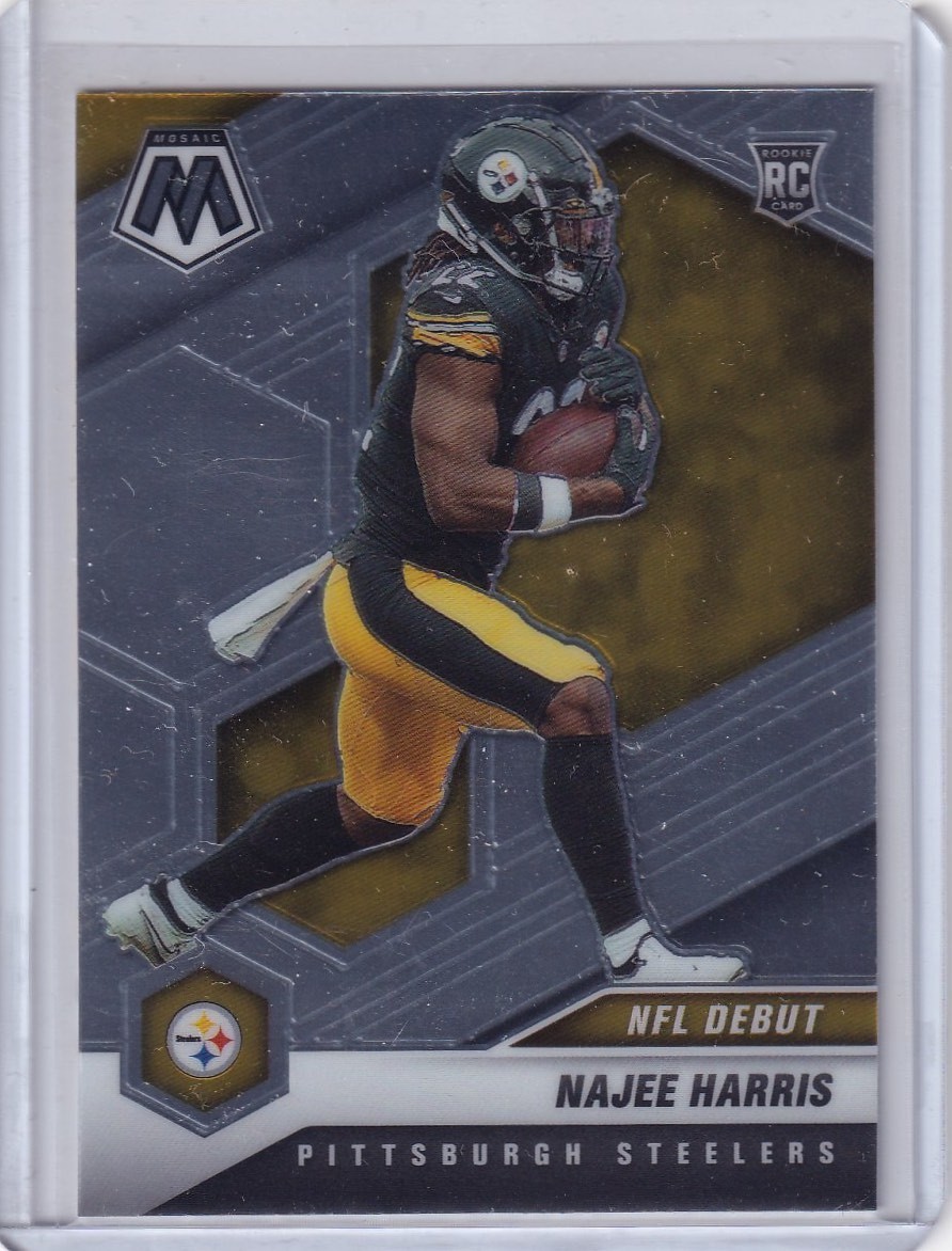 2021 Mosaic Debut Najee Harris Rookie Card R21215
