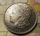 1921 Morgan Silver Dollar
