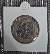 2002 £2 Coin Commonwealth Games Scotland Circulated Two Pound Coin