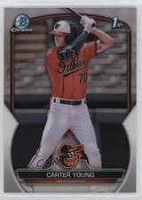 2023 Bowman Chrome Prospects Refractor 402/499 Carter Young #BCP-183 0z0v