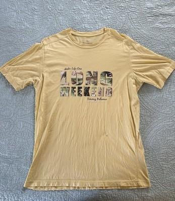 Tommy Bahama Men s Graphic Tee Make Life One Long Weekend Hawaii Medium