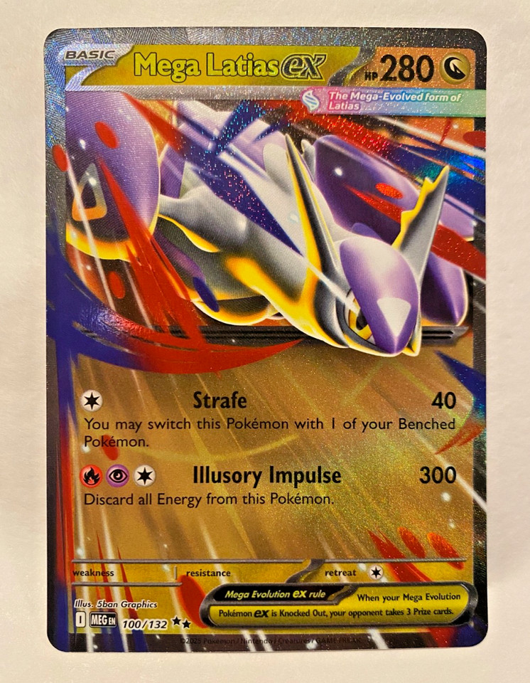 Pokemon Mega Evolution Holo and Reverse Holo Find Your Missing Card