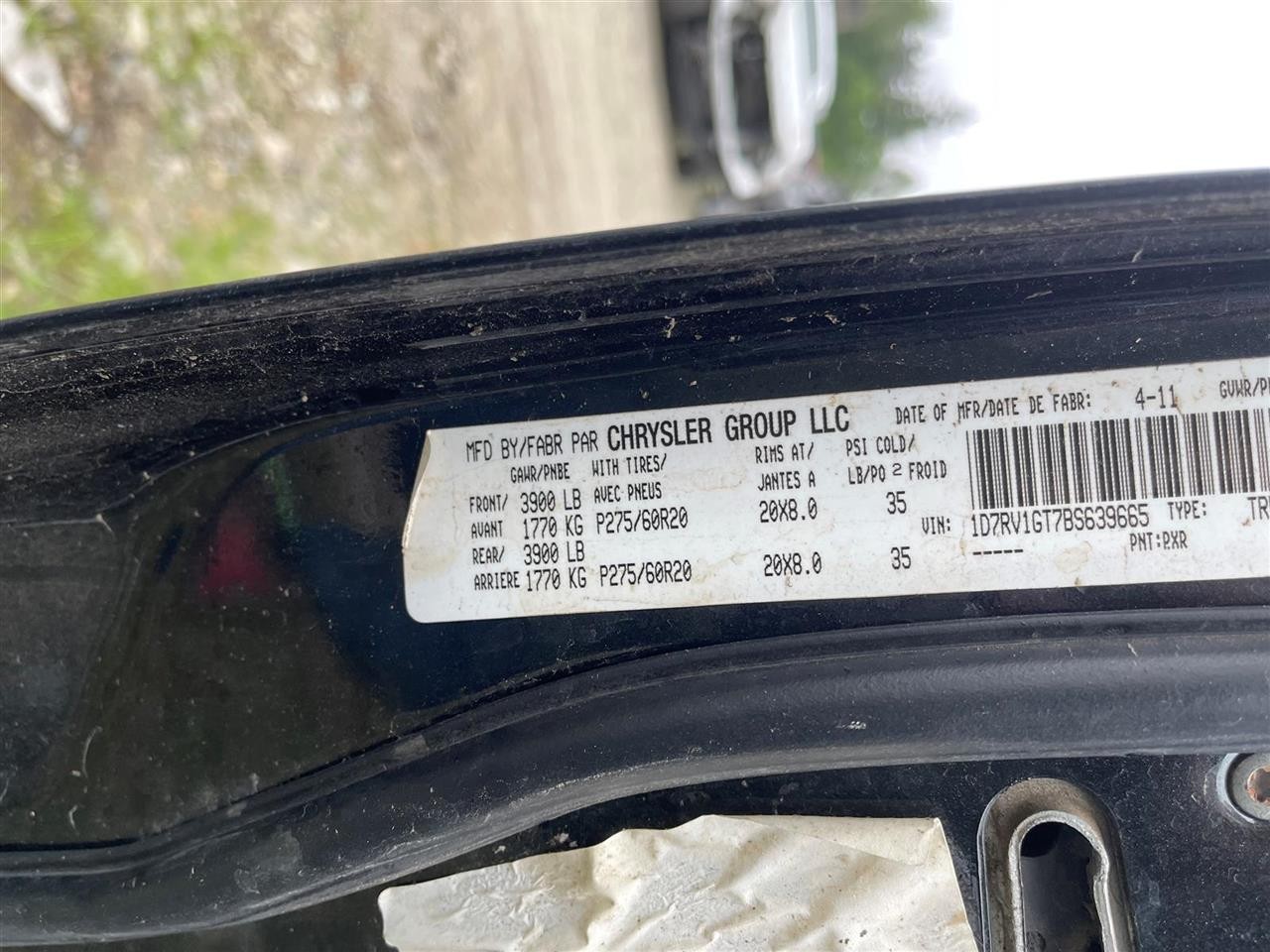 Used Front Left Upper Upper Control Arm Front fits: 2011 Ram Dodge 1500 pickup 4