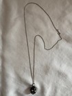 Faberge Egg Pendant Necklace 14K white gold chain purchased @Cleve Museum of Art — photo 3