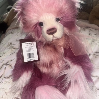 CHARLIE BEAR ROSE MOON TAGS ON