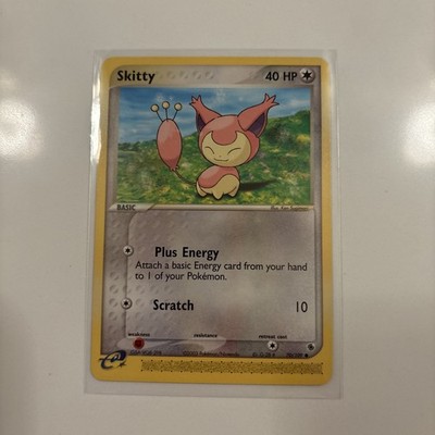 Skitty 70/109- Pokemon Ruby and Sapphire- Regular NM