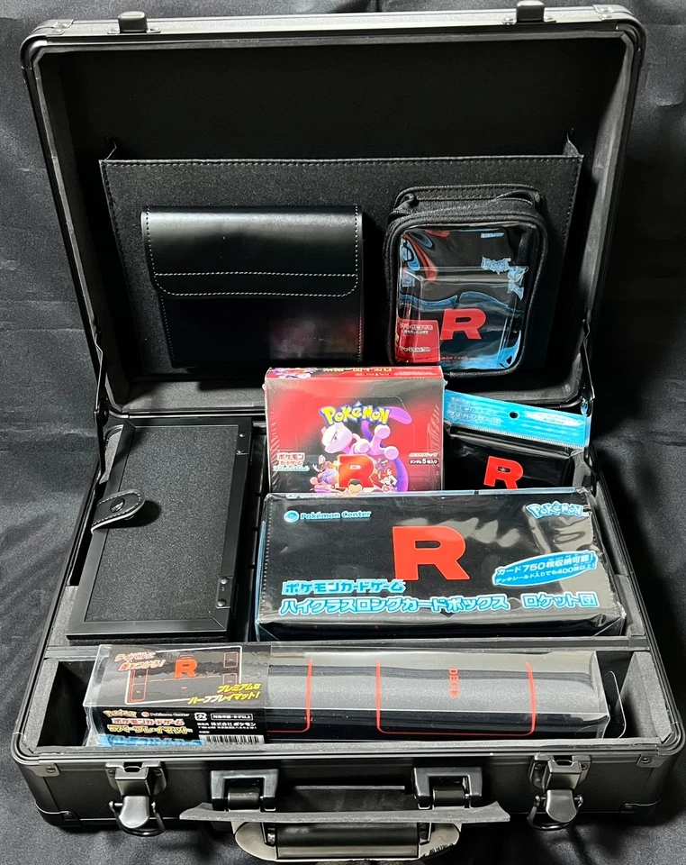 The Glory of Team Rocket Attache Case and Supply 6set Pokemon Japanese - Image 4 of 4